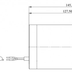 DC Motor 24V DC 140W IEC 56B14, Teng. d=9mm 14001/min. 1A 0,5Nm Mmax.1,5Nm IP20