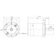 DC Motor 24V DC 140W IEC 63B14, Teng. d=11mm 14001/min. 1A 0,5Nm Mmax.1,5Nm IP20 DC Motor 24V DC 140W IEC 63B14, Teng. d=11mm 14001/min. 1A 0,5Nm Mmax.1,5Nm IP20