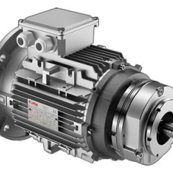 Fékes motor - 5,5kW - 4P-1400 1/min.-B5 Mfék=90Nm, DC fesz., 230/400V-50Hz IP55